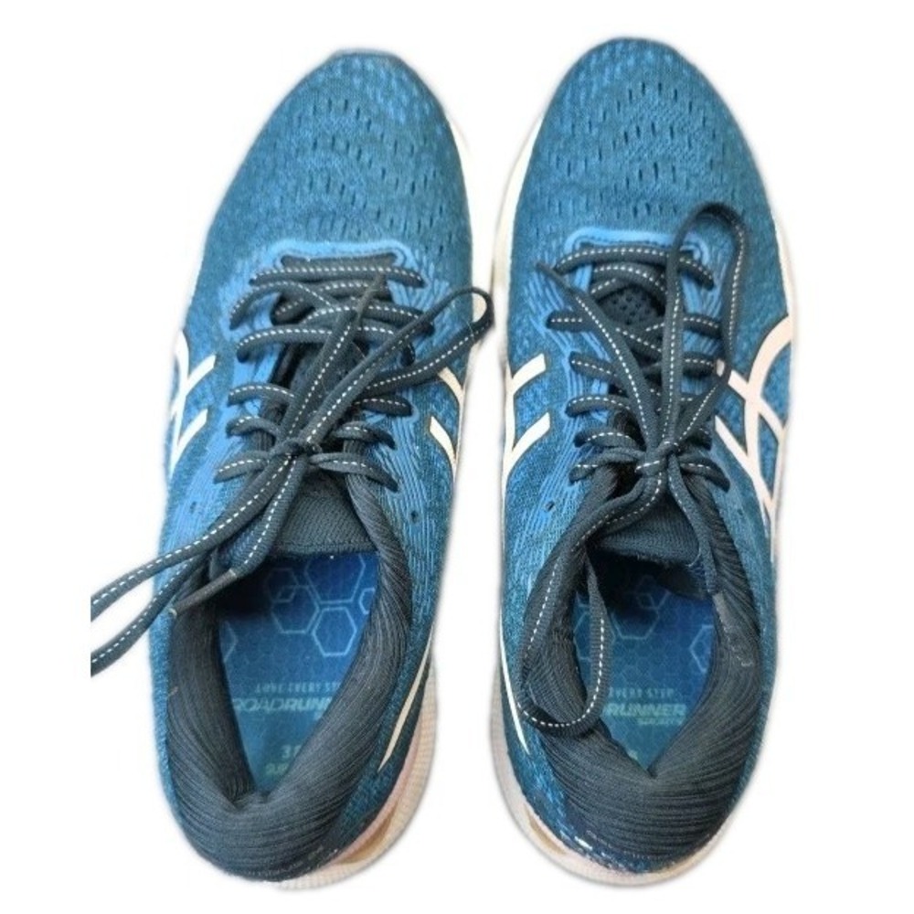ASICS Gel Nimbus 24 Women's Size 8W Blue Pink Running Sneakers Shoes 1012B199